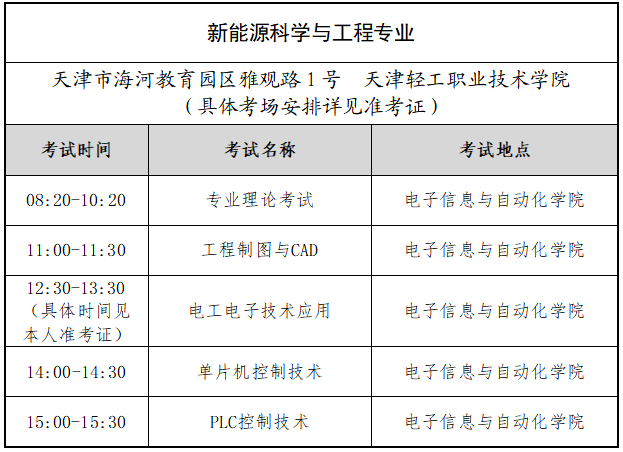 （一）考试时间：